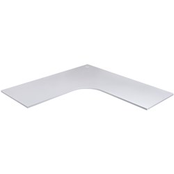 OM Radial Corner Desk Top Only 1500/1500W x 700D x 25mmH White