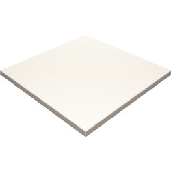 SM France Square Table Top Indoor Outdoor Use 600W x 600mmD White
