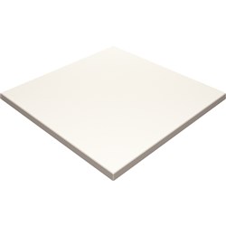 SM France Square Table Top Indoor Outdoor Use 800W x 800mmD White