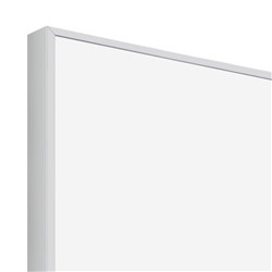 Visionchart LX8 Edge Porcelain Projection Whiteboard Magnetic 1500 x 1200mm Slim Edge Frame
