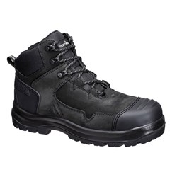 Portwest Apex Composite Mid Boot S3S Heat Slip Fuel Oil Water Resistant Size 38 Black
