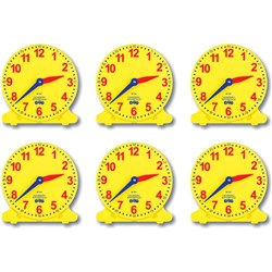 Learning Can Be Fun Student Clocks Set 6
