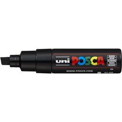 Uni Posca PC-8K Paint Marker Broad 8mm Chisel Tip Black