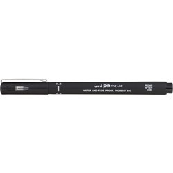 Uni Pin 200 Fineliner Drawing Pen 0.3mm Black