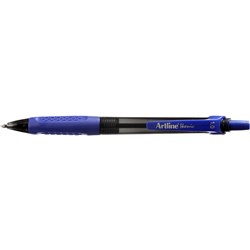 Artline 8410 Ballpoint Pen Retractable Grip Medium 1mm Blue