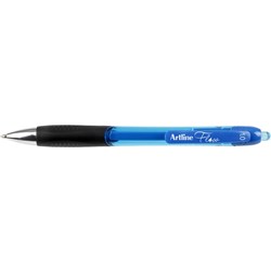 Artline Flow Pen Retractable Gel Ink 1mm Blue