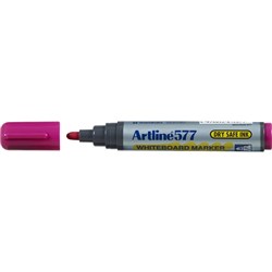 Artline 577 Whiteboard Marker Bullet 3mm Pink
