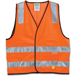 Maxisafe Hi-Vis Day Night Safety Vest 2XL Orange