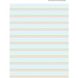 Writer Premium Ruled Pad Ground Grass Sky A4 24mm Dotted Thirds 50 sheet
