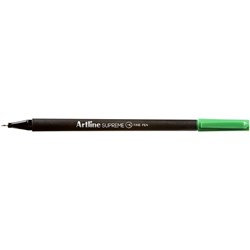 Artline Supreme Fineliner Pen 0.4mm Green Pack Of 12
