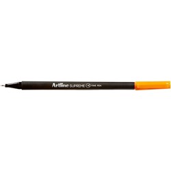Artline Supreme Fineliner Pen 0.4mm Orange Pack Of 12