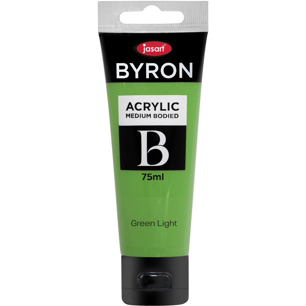 Jasart Byron Acrylic Paint 75ml Green Light