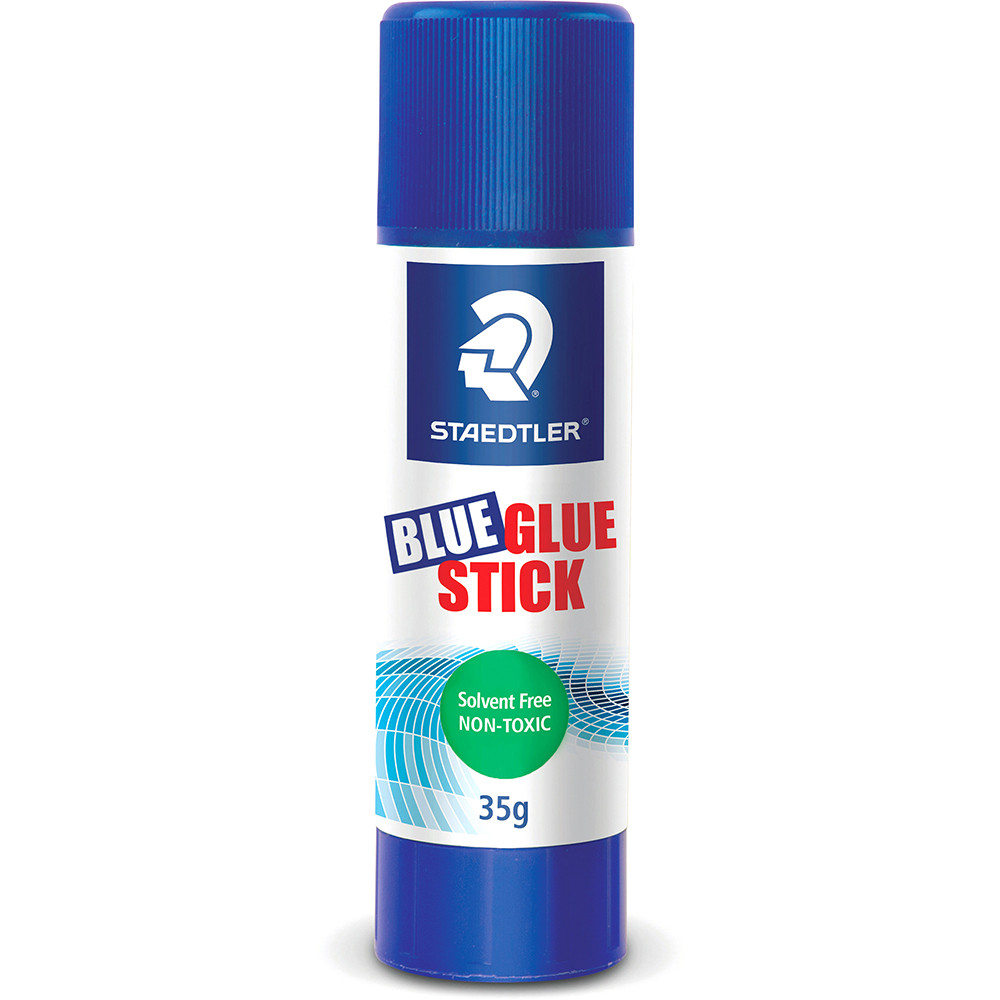 Staedtler Glue Stick 35G Solvent Free Non Toxic Blue