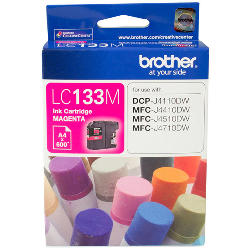 Brother LC-133M Ink Cartridge Magenta