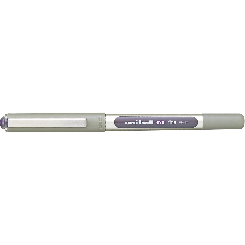 Uni-Ball UB157 Eye Rollerball Pen Fine 0.7mm Violet Pack of 12