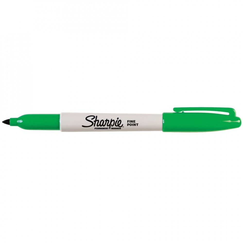 Sharpie Fine Point Marker Permanent 1.0mm Fine Green