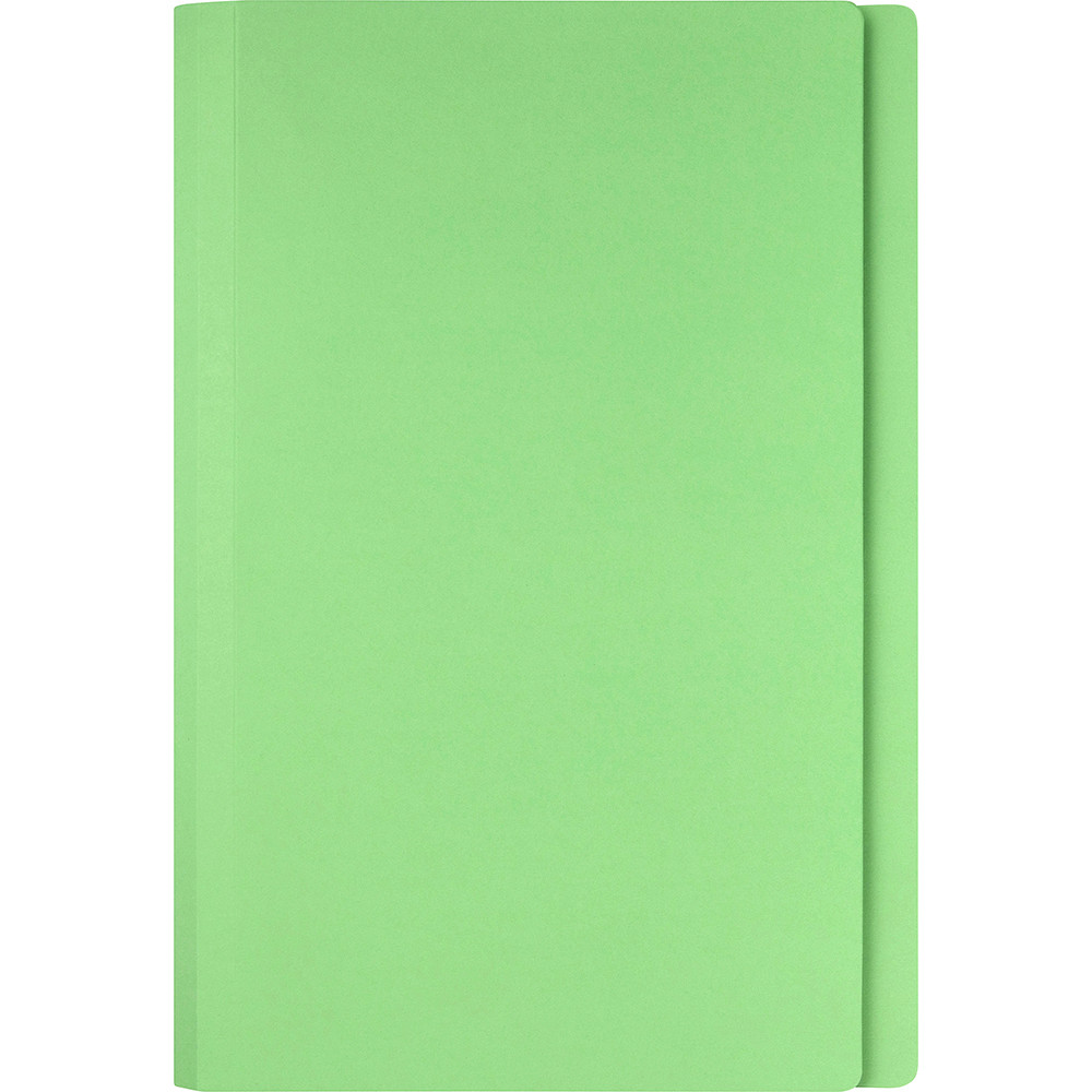 Marbig Manilla Folders Foolscap Light Green Box Of 100