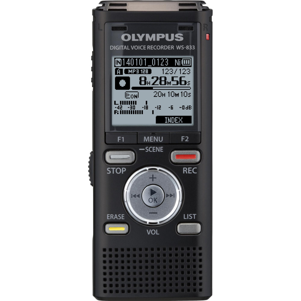 Olympus Digital Voice Recorder WS833 Storage 8GB