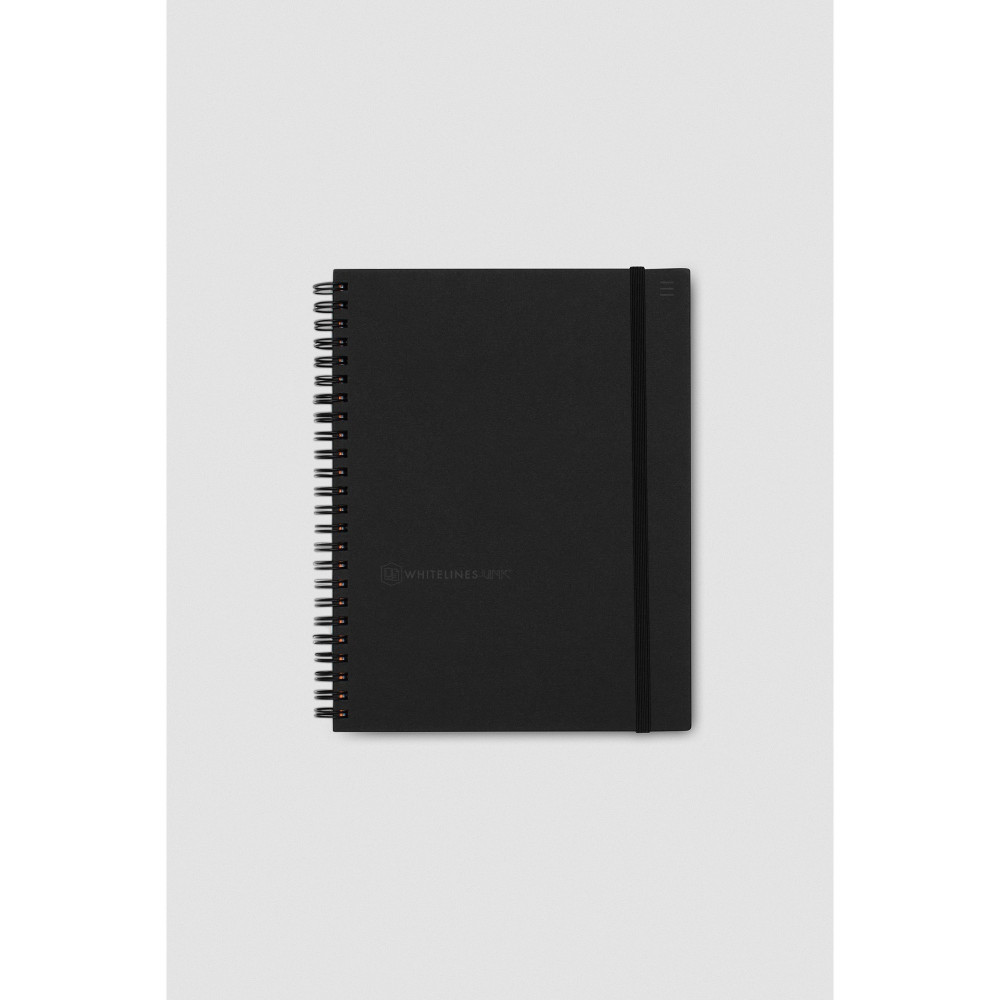 WHITELINES SPIRAL NOTEBOOK A5 Hardcover 160P 7mm 100gsm