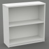 OM Bookcase 900W x 320D x 900mmH 1 Shelf All White