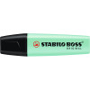 Stabilo Boss 70/116 Highlighters Chisel 2-5mm Pastel Mint Box Of 10
