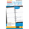 Debden Financial Year Personal Dayplanner 96 x 172mm Refill Week To View