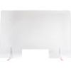 Trafalgar Sneeze Guard Screen Large Acrylic With Stand 1200W x 800mmH Clear