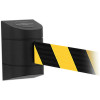 Trafalgar Tensabarrier Wall Mount Barrier Unit 7.7m Webbing Black And Yellow