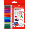 Faber-Castell Connector Whiteboard Marker Assorted Pack 10