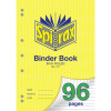 Spirax 121 Binder Book A4 96 Page 8mm Ruled