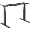 Ergovida Electric  Sit-Stand Desk Frame Only 1000 -1700Wx750Dx620-1280mmH Black