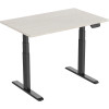 Ergovida Electric  Sit-Stand Desk 1800W x 750D x 620-1280mmH Lightwood/Black