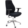 Rapidline Swift Executive Task Chair High Back With Arms Black