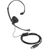 Kensington Mono USB-A Headset With Microphone And Volume Control Black