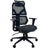 K2 NTR Sonic Boom Executive Chair Mesh Back with Headrest Black