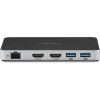 Kensington UH1460P USB-C 5GBPS Dual 4K 6-In-1  Driverless Mobile Dock Black