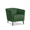 K2 Marbella Lawson Tub Chair Green PU Leather