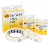 Marbig Invisible Tape 18mm x 66m 76.2mm Core Clear