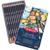 Derwent Studio 12 Pencils Assorted Tin Pack Of 12