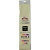 RAINBOW CREPE PAPER 500mm x 2.5m White Pack of 12