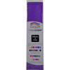 RAINBOW CREPE PAPER 500mm x 2.5m Purple Pack of 12