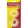 Sellotape Sticky Tape 18mmx25m Clear Pack of 2