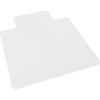 Rapidline Chair Mat Dimpled  Base For Low Pile Carpet 115 x 135cm Frosted