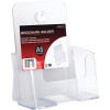 Deflecto Brochure Holder A5 Single Tier Free Standing And Wall Mount