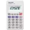 Sharp EL-233SB Pocket Calculator 8 Digit White