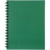Spirax 511 Hard Cover Notebook A5 Ruled 200 Page Side Opening Green
