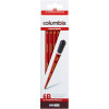 Columbia Copperplate Lead Pencils Hexagon 6B Pack Of 20