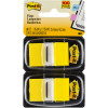 Post-It 680-YW2 Flags Twin Pack 25x43mm Yellow Pack of 2