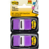 Post-It 680-PU2 Flags Twin Pack 25x43mm Purple Pack of 2