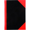 Cumberland Black & Red Notebook Gloss A4 100 Leaf